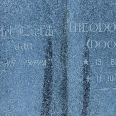 KLEYNHANS Theodoris P. 1922-1972