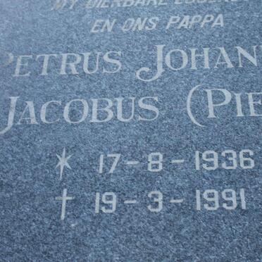 LOOTS Petrus Johannes Jacobus 1936-1991