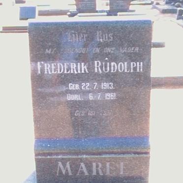 MAREE Frederik Rudolph 1913-1961