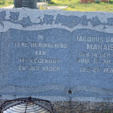 MARAIS Jacobus Daniel 1870-1947