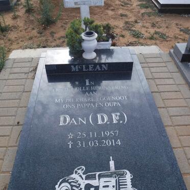 MCLEAN Daniel Frederick 1957-2014