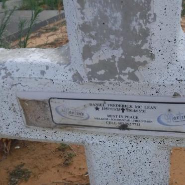 MCLEAN Daniel Frederick 1957-2014