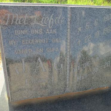 MULLER J.A.G. 1904-1989