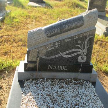 NAUDE Helena Catharina nee DE BRUYN 1910-1979