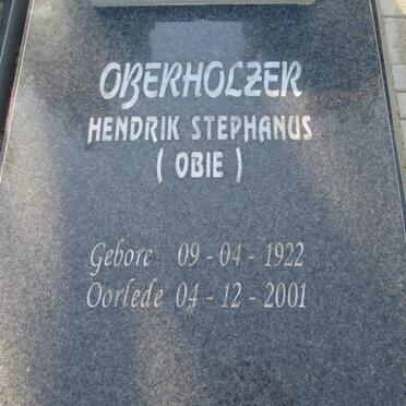 OBERHOLZER Hendrik Stephanus 1922-2001 &amp; Sheila GOUWS 1926-2009