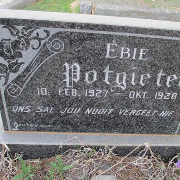 POTGIETER Ebie 1927-1928