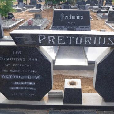 PRETORIUS Antonie C.W. 1916-1976