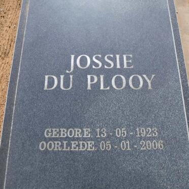 PLOOY Jossie, du 1923-2006