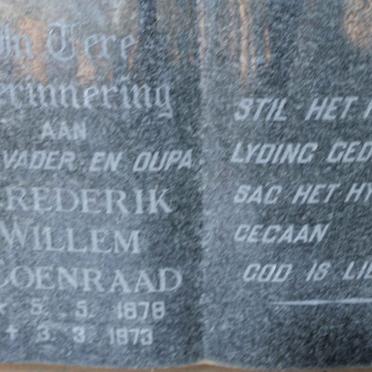 PRETORIUS Frederik Willem Coenraad 1878-1973