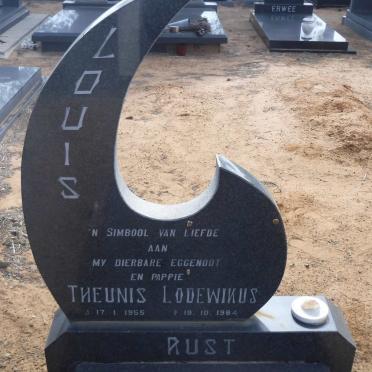 RUST Theunis Lodewikus 1955-1984