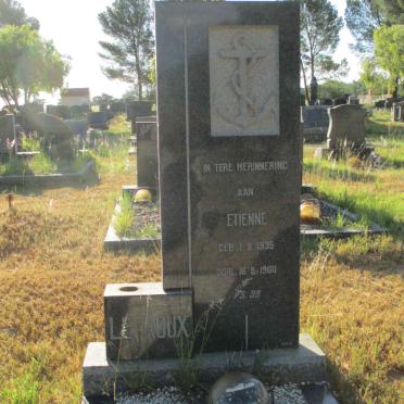 ROUX Etienne, le 1935-1960