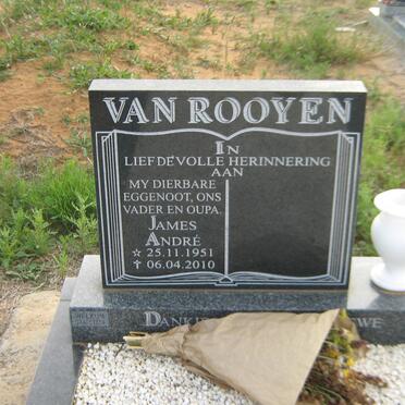 ROOYEN James André, van 1951-2010