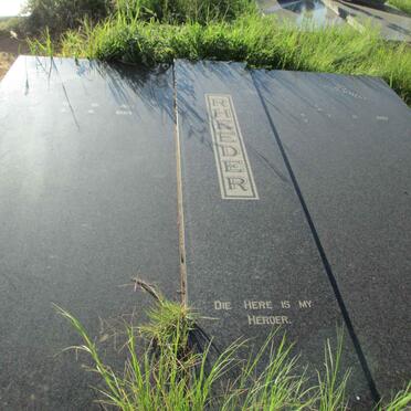 RHEEDER Piet 1953-1994 &amp; Rentia 1957-