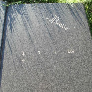 RHEEDER Rentia 1957-