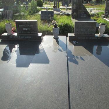 ROSS Christiaan Naude 1914-1992 &amp; Johanna Maria BEKKER 1924-1995