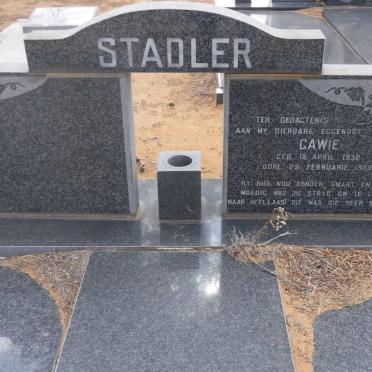 STADLER Gawie 1932-1983