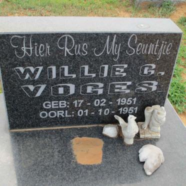 VOGES Willie C. 1951-1951