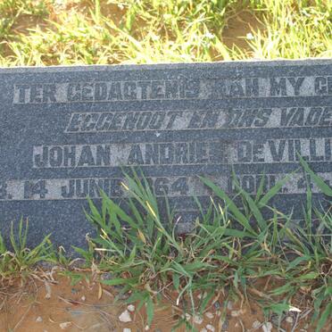 VILLIERS Johan Andries, de 1864-1928