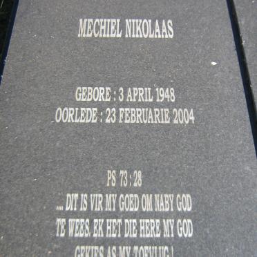VLOK Mechiel Nikolaas 1948-2004 &amp; Louisa Francina Jacoba COERTZEN 1950-