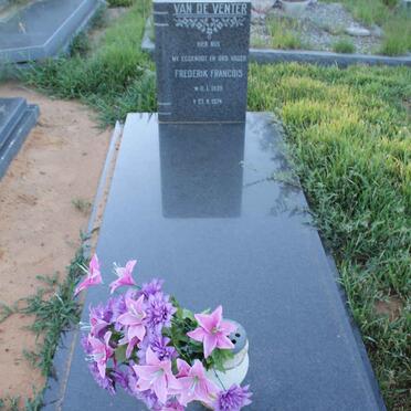 VENTER Frederik Francois, van de 1939-1974