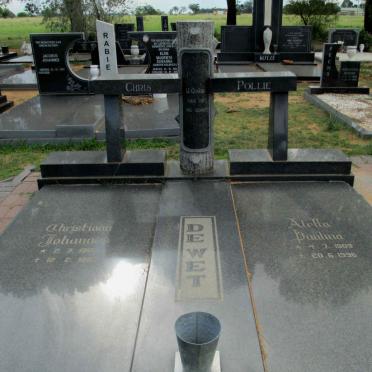 WET Christiaan Johannes, de 1907-1990 &amp; Aletta Paulina 1909-1996