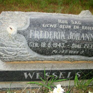 WESSELS Frederik Johannes 1943-1964