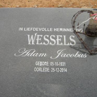 WESSELS Adam Jacobus 1931-2014