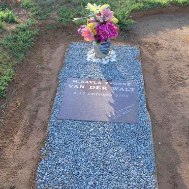 WALT Mikayla Yvonne, van der 2009-