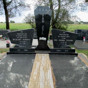 ZYL Wilhelmus Hendrikus, van 1909-1980 &amp; Dina Johanna Susanna 1913-1994