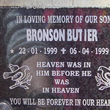 BUTLER Bronson 1999-1999