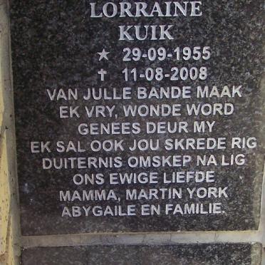 BEHRTEL Cherine Lewis 1978-2008 :: KUIK Lorraine 1955-2008 :: WELTHAGEN Christo 1932-2008