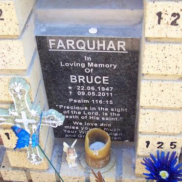 FARQUHAR Bruce 1947-2011