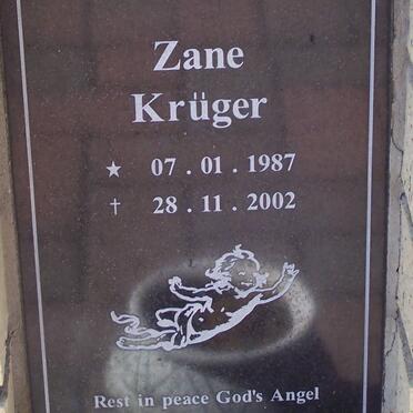 KRUGER Zane 1987-2002