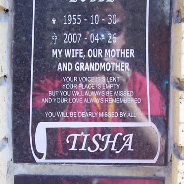 LUBBE Aletta Susan 1955-2007 :: REYNOLDS Marlene Elizabeth Javana 1935-2007