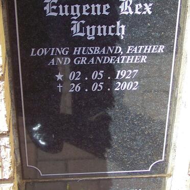 LYNCH Eugene Rex 1927-2002 :: JACOBS Jenny 1952-2001
