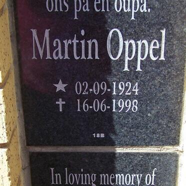 OPPEL Martin 1924-1998 :: DIEDERICKS Rueben Diedericks -1999