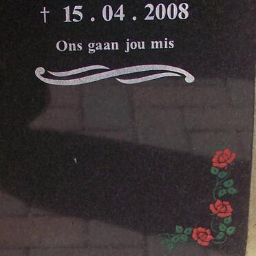 PELSER Petrus Jacobus 1941-2008 :: TYERS Derrick Jacobs Benjamin 1942-2008