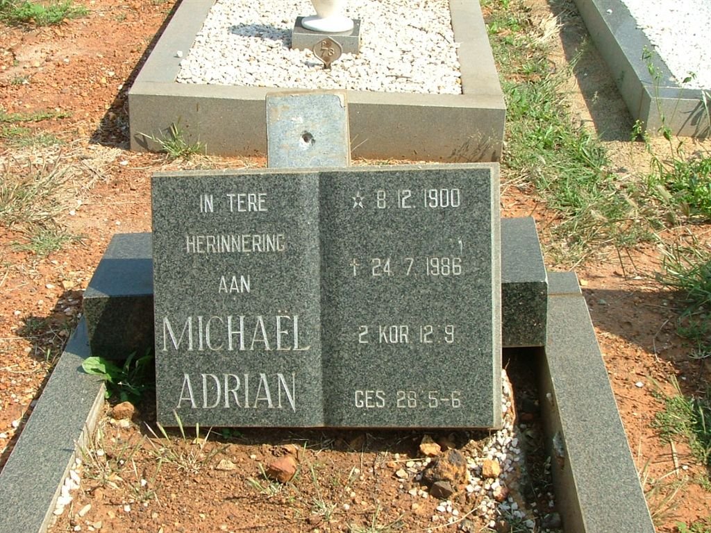 ? Michaël Adrian 1900-1986