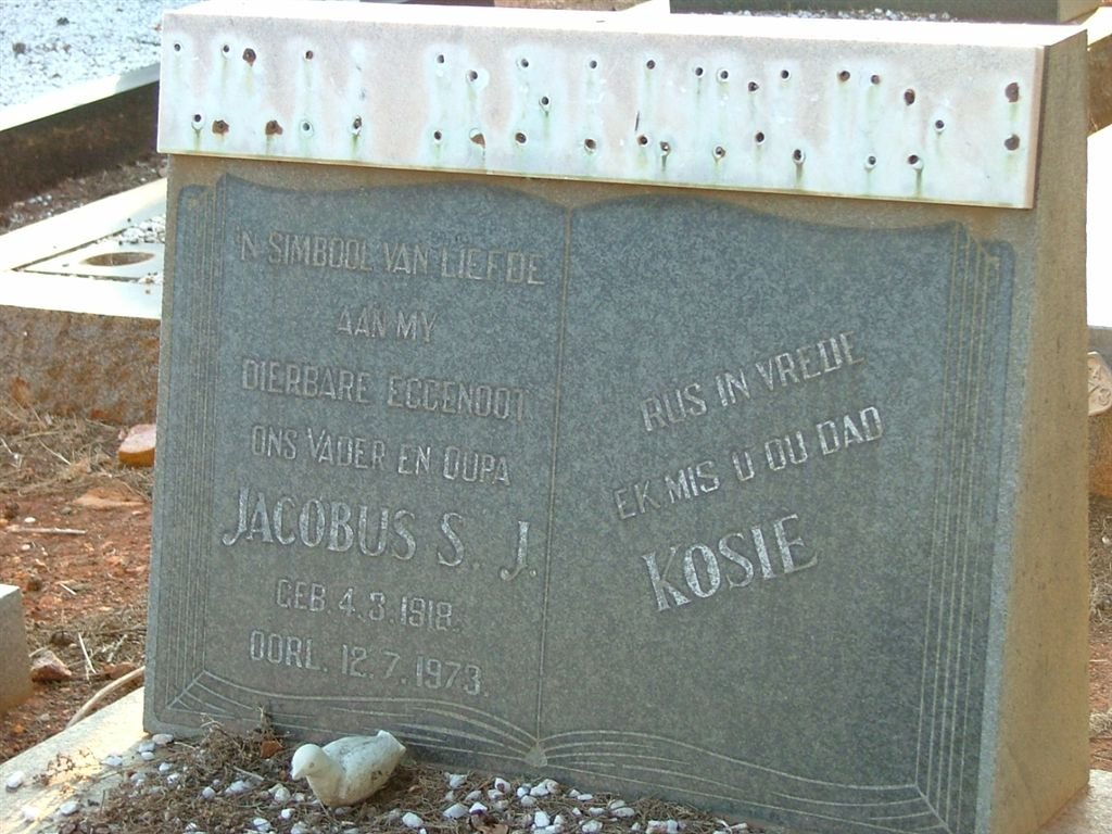 ? Jacobus S.J. 1918-1973