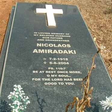 AMIRADAKI Nicolaos 1918-2004