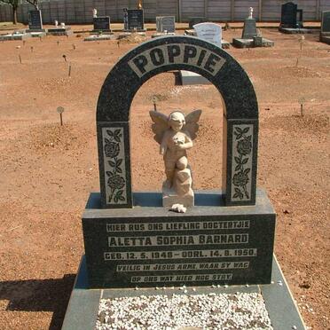 BARNARD Aletta Sophia 1948-1950