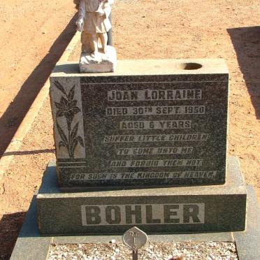 BOHLER Joan Lorraine -1950