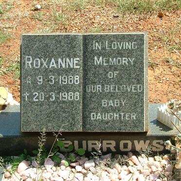BURROWS Roxanne 1988-1988