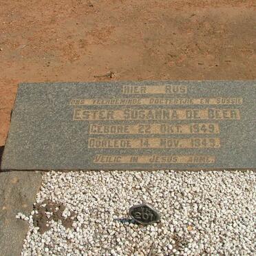 BEER Ester Susanna, de 1949-1949