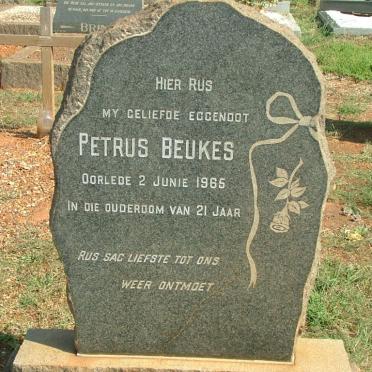 BEUKES Petrus -1965