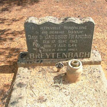 BREYTENBACH Dawid Jacobus Francois 1943-1944