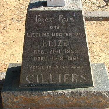 CILLIERS Elize 1959-1961