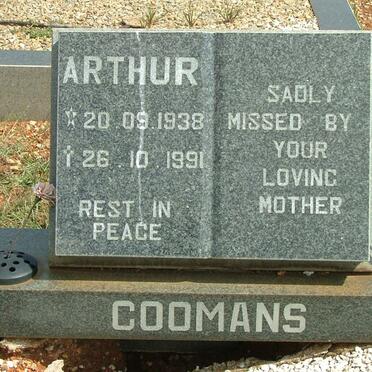 COOMANS Arthur 1938-1991
