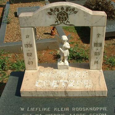 COETZEE Marlize 1991-1991