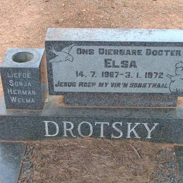 DROTSKY Elsa 1967-1972
